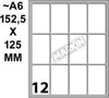 AA0402-CIAC-6000-ETICHETTE-37,5X23,5-(scatola-100-Fogli-A4-PER-STAMPANTE)-Kohinoor