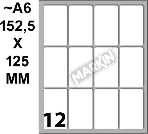 AA0402-CIAC-6000-ETICHETTE-37,5X23,5-(scatola-100-Fogli-A4-PER-STAMPANTE)-Kohinoor