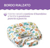CHICCO Boppy - Cuscino Allattamento Deluxe, Supporto per Allattamento al Seno e con Biberon, Forma Ergonomica con Supporto per Mamma e Bambino, Imbottitura Piena, Sfoderabile e Lavabile in Lavatrice, 0M+; colore CONFETTI