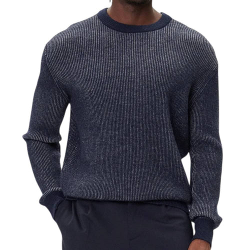 Guess maglione blu a coste JOHNATHAN M5BR20 Z0482 FBCT