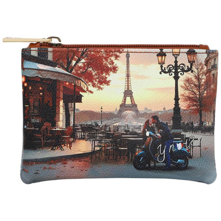 YNot pocket piccola con zip KISSES FROM PARIS YES340F6