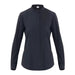 Camicia Venus Nero Camicia Donna Collo Coreana Elasticizzata Cameriera Barman Ristorante