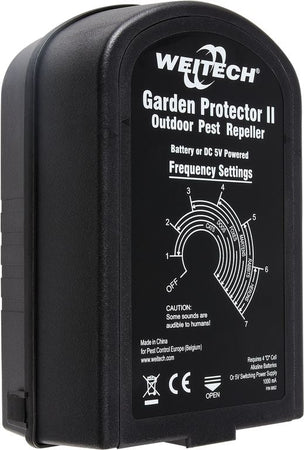 Repellente ultrasuoni con flash luminoso per Cani, Gatti e Volpi a batteria ed elettrico 200 mtq