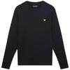 Lyle Scott t-shirt nera manica lunga TS512VOG T-shirt Lyle & Scott