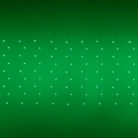 Tenda luminosa 180 led multicolor di Natale cascata da interno ed esterno 400 cm