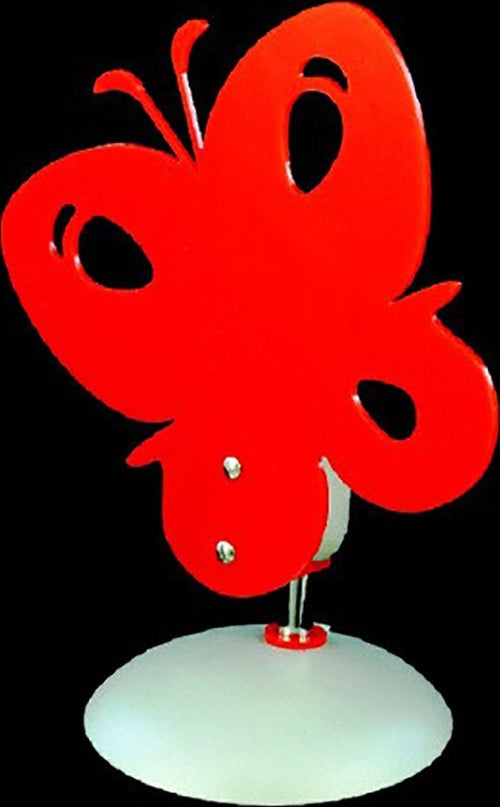 Abat-jour-BA-FARFALLA-LT-015-E!4-LED-lampada-tavolo-bambine-camerette-plexiglass-colorato-interno