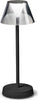 Abat-jour-batteria-Ideal-Lux-LOLITA-286716-LED-IP54-250Lm-nero-metallo-lampada-tavolo-touch