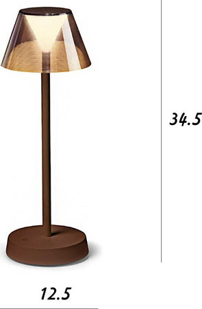 Abat-jour-batteria-Ideal-Lux-LOLITA-286747-LED-IP54-250Lm-corten-metallo-lampada-tavolo-classica-touch