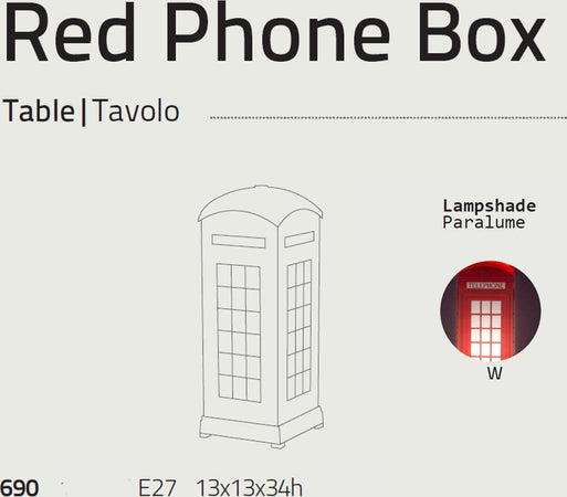 Abat-jour-cameretta-RED-PHONE-BOX-E27-LED-polilux-lampada-tavolo