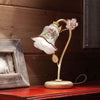 Abat-jour-classica-Ferroluce-PISA-C1209-LU-E14-LED-metallo-ceramica-lampada-tavolo