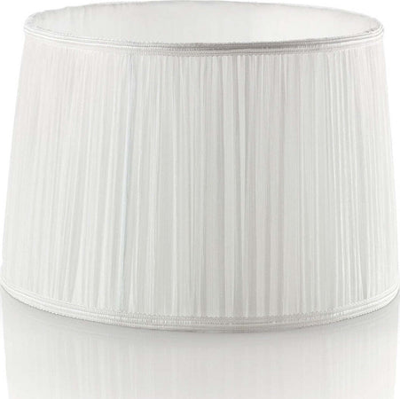 Abat-jour-classica-Ideal-Lux-KATE-2-TL1-ROUND-122885-E27-LED-cristallo-tessuto-lampada-tavolo