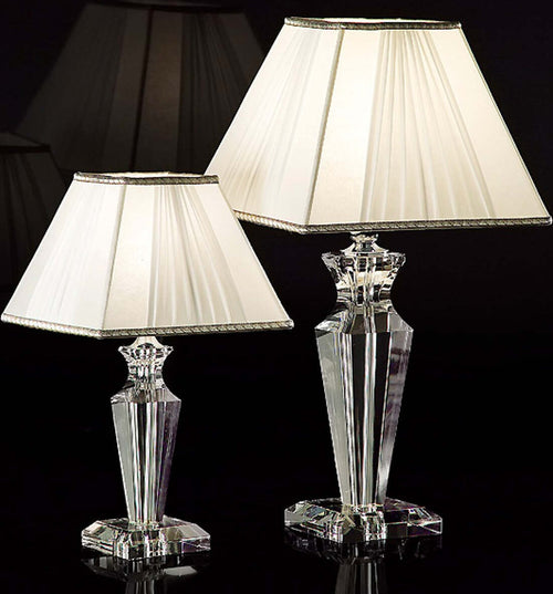Abat-jour-classica-Lampadari-Bartalini-CECILE-1003-LT-E14-E27-LED-cristallo-tessuto-lampada-tavolo