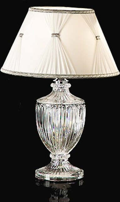 Abat-jour-classica-Lampadari-Bartalini-CHARLOTTE-1001-LTP-E14-LED-cristallo-seta-lampada-tavolo