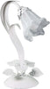 Abat-jour-classica-Padana-Lampadari-SHABBY-CHIC-1104-L1-E14-LED-metallo-vetro-lampada-tavolo