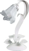 Abat-jour-classica-Padana-Lampadari-SHABBY-CHIC-1104-L1-E14-LED-metallo-vetro-lampada-tavolo