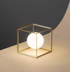 Abat-jour-classica-Perenz-CUBE-6692-OR-G9-LED-15x15-lampada-tavolo-gabbia-cubo-metallo-oro-opaco-interno