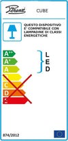Abat-jour-classica-Perenz-CUBE-6692-OR-G9-LED-15x15-lampada-tavolo-gabbia-cubo-metallo-oro-opaco-interno