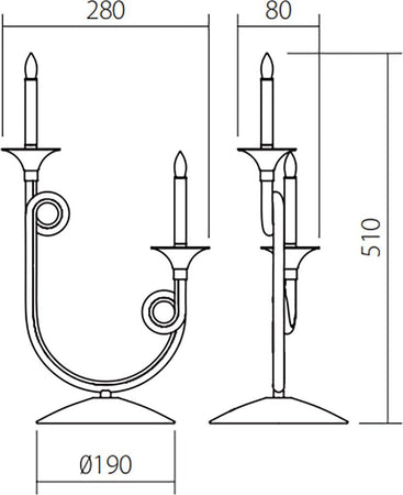 Abat-jour-classica-Redo-group-CHATEAU-ICH-T2-LED-720LM-lampada-tavolo-comodino-cassettone-modulo-led-integrato