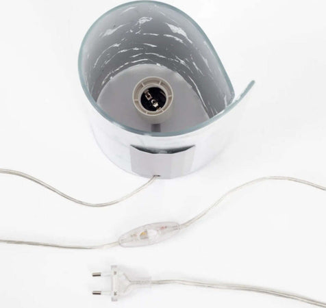 Abat-jour-classica-Selene-illuminazione-PAPIRO-0372-033-006-E27-LED-vetro-lampada-tavolo