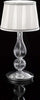 Abat-jour-classica-Sylcom-CAROLA-1422-20-+-TOP-E14-LED-vetro-murano-lampada-tavolo
