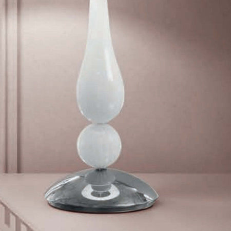 Abat-jour-classica-Sylcom-CAROLA-1422-35-E27-LED-vetro-murano-lampada-tavolo