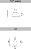 Abat-jour-classica-Sylcom-FELICITA-1395-1462-22-E14-LED-vetro-soffiato-lampada-tavolo
