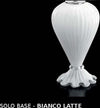 Abat-jour-classica-Sylcom-TEODORA-1462-22-E14-LED-vetro-soffiato-lampada-tavolo