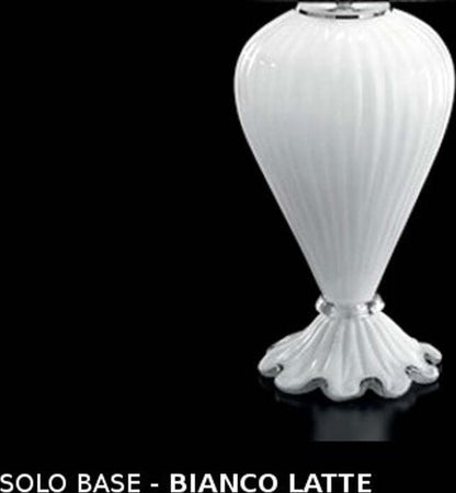 Abat-jour-classica-Sylcom-TEODORA-1462-22-E14-LED-vetro-soffiato-lampada-tavolo