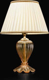 Abat-jour-classica-Sylcom-TEODORA-1462-22-+-TOP-E14-LED-vetro-soffiato-lampada-tavolo