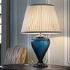 Abat-jour-classica-Sylcom-TEODORA-1462-22-+-TOP-E14-LED-vetro-soffiato-lampada-tavolo