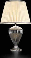 Abat-jour-classica-Sylcom-TEODORA-1462-35-+-TOP-E27-LED-vetro-soffiato-lampada-tavolo