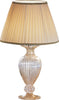 Abat-jour-classico-Due-P-illuminazione-2329-LP-E27-LED-vetro-soffiato-lampada-tavolo-tessuto