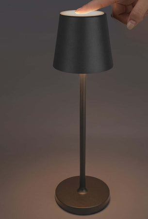 Abat-jour-esterno-batteria-Gea-Led-GLS030-300LM-IP54-antracite-lampada-tavolo-moderna-usb-touch