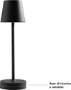 Abat-jour-esterno-batteria-Gea-Led-GLS040-300LM-IP54-antracite-lampada-tavolo-base-usb-touch