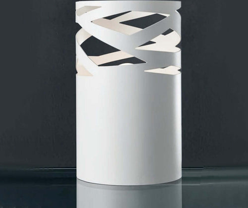 Abat-jour-Illuminando-CHIMERA-LU-E27-LED-lampada-tavolo-moderna-metallo-bianco-cilindro-interno