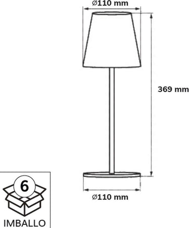 Abat-jour-moderna-Darklight-INITA-TOUCH-USB-LED-ricaricabile-IP54-lampada-tavolo