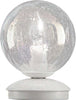 Abat-jour-moderna-Due-P-MOON-2708-LP-E14-LED-vetro-iridato-lampada-tavolo-sfera