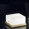 Abat-jour-moderna-Fratelli-Braga-CANDY-2118-L-LED-dimmerabile-vetro-metallo-lampada-tavolo