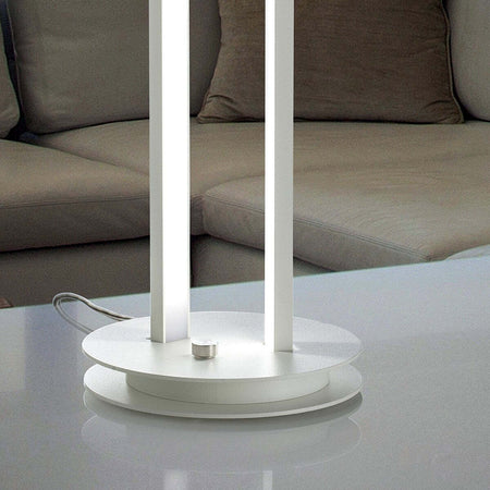 Abat-jour-moderna-Fratelli-Braga-RAY-2125-L-LED-dimmerabile-metacrilato-metallo-lampada-tavolo