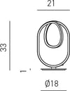 Abat-jour-moderna-Gea-Luce-DIVA-L-T-LED-dimmerabile-alluminio-silicone