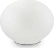 Abat-jour-moderna-Ideal-Lux-SMARTIES-BIANCO-TL1-G9-LED-vetro-lampada-tavolo
