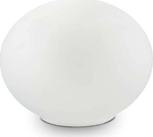 Abat-jour-moderna-Ideal-Lux-SMARTIES-BIANCO-TL1-G9-LED-vetro-lampada-tavolo