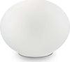 Abat-jour-moderna-Ideal-Lux-SMARTIES-BIANCO-TL1-G9-LED-vetro-lampada-tavolo