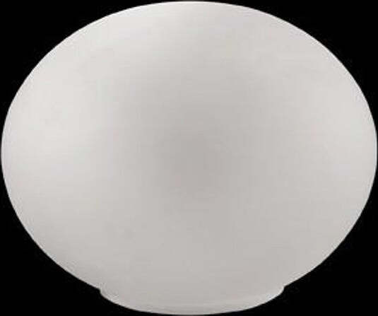 Abat-jour-moderna-Ideal-Lux-SMARTIES-BIANCO-TL1-G9-LED-vetro-lampada-tavolo