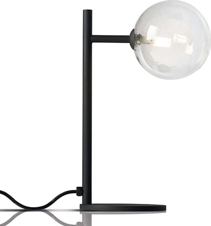 Abat-jour-moderna-Illuminando-BOLLE-LU-1-NR-G9-LED-metallo-vetro-sfera-lampada-tavolo