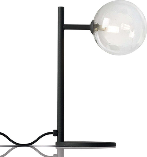 Abat-jour-moderna-Illuminando-BOLLE-LU-1-NR-G9-LED-metallo-vetro-sfera-lampada-tavolo