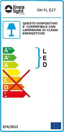 Abat-jour-moderna-Linea-Light-Group-OH-FL-E27-12100-LED-lampada-tavolo-terra-sfera-polietilene