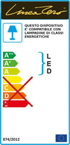 Abat-jour-moderna-Linea-Zero-FLAT-L-30-E14-Led-polilux-lampada-tavolo-camerette