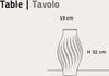 Abat-jour-moderna-Linea-zero-HELIOS-D32L-E27-LED-polilux-lampada-tavolo