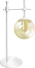 Abat-jour-moderna-Padana-Lampadari-GIOKO-1103-L1-BI-E27-LED-metallo-vetro-soffiato-lampada-tavolo
